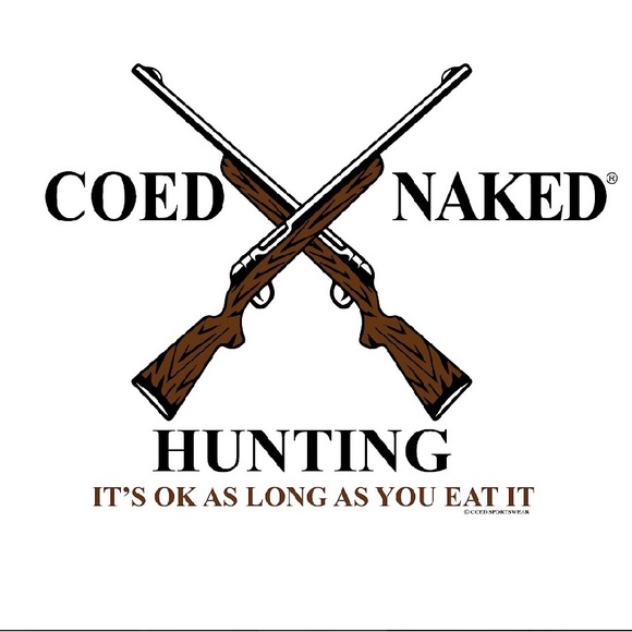 Coed Naked Hunting Men’s T-Shirt New - Picture 2 of 2